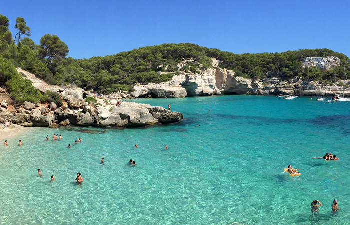 Strandcamping auf Menorca