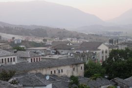 Gjirokastra in Albanien