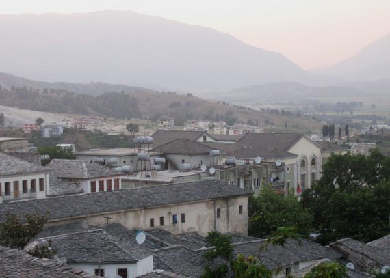 Gjirokastra in Albanien