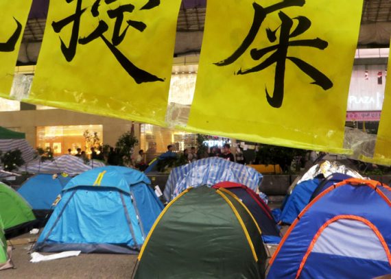 Proteste in Hongkong