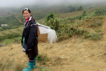 Einheimische in Sapa_Vietnam