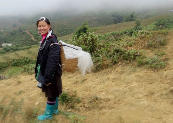 Einheimische in Sapa_Vietnam