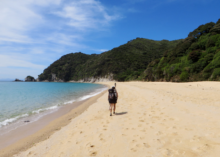 Abel Tasman Costal Track in Neuseeland