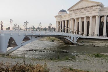 Mazedoniens Hauptstadt Skopje