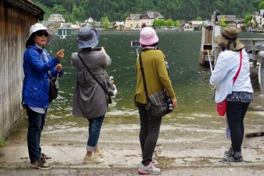 Asiaten in Hallstatt