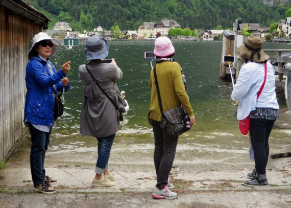 Asiaten in Hallstatt