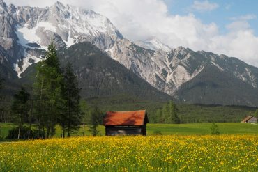 Mieminger Plateau mit Mieminger Gebirge