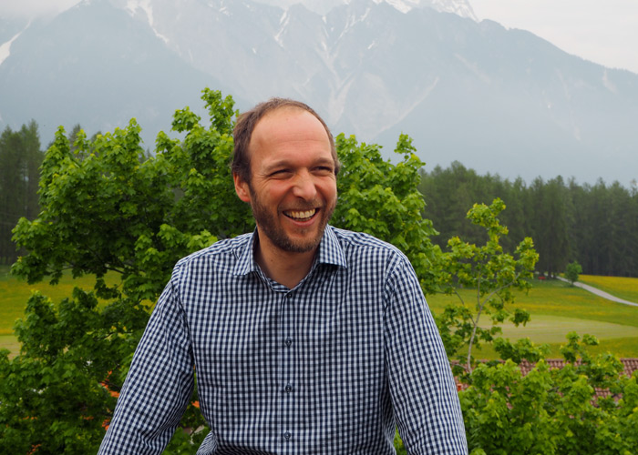 René Föger vom Familien-Landhotel Stern am Mieminger Plateau