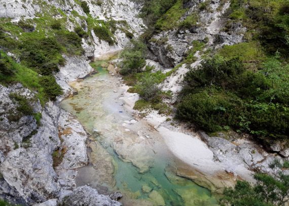 Flussbaden in Oesterreich