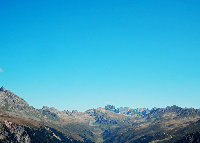 Gipfelpanorama im Montafon