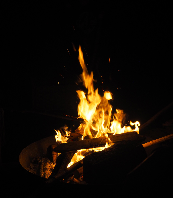 Lagerfeuer Gut Trögern