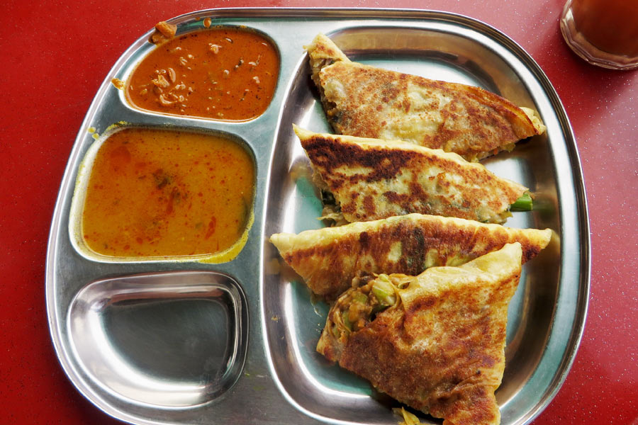 Indisches Essen in Malysia