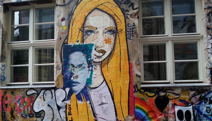 Street Art im Haus Schwarzenberg in Berlin