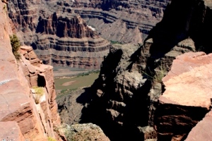 Der Blick in den Abgrund - der Grand Canyon.