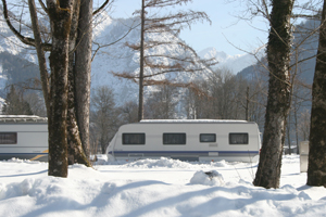 Wintercamping im Salzburg