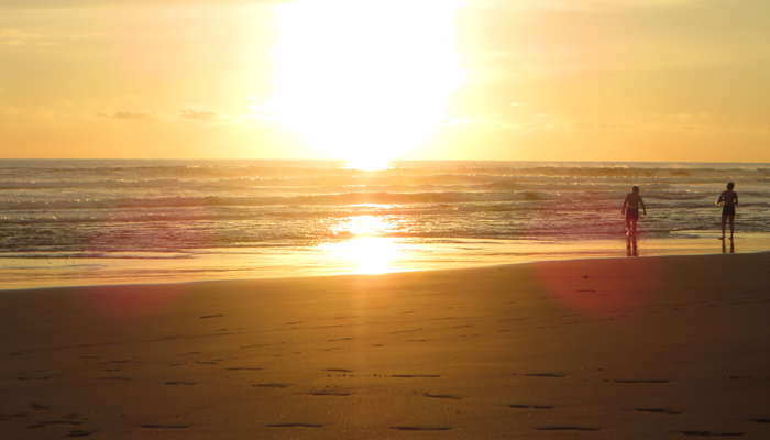Schöner Strand in Matapalo_Costa Rica