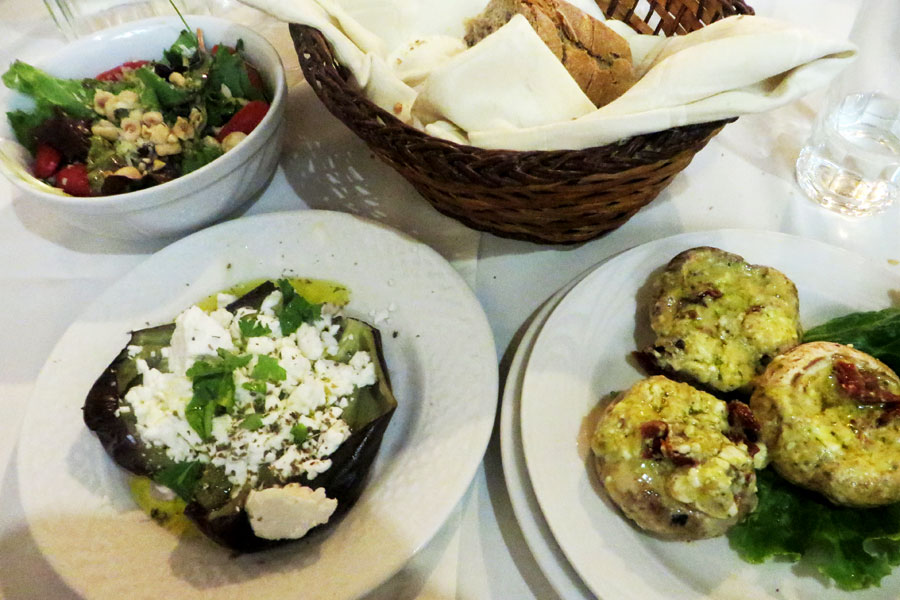 Essen in der Taverna Koula in Thessaloniki