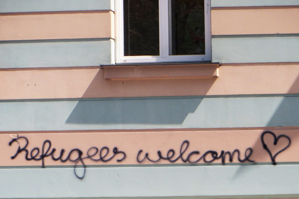 Flüchtlinge willkommen in Graz