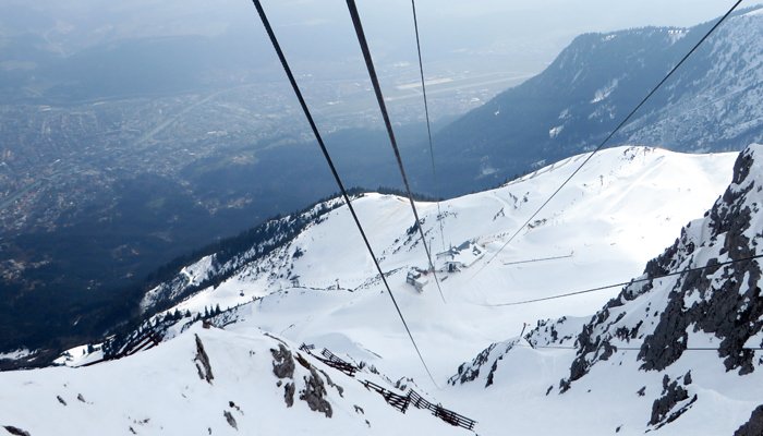 Gondel aufs Hafelekar in Innsbruck