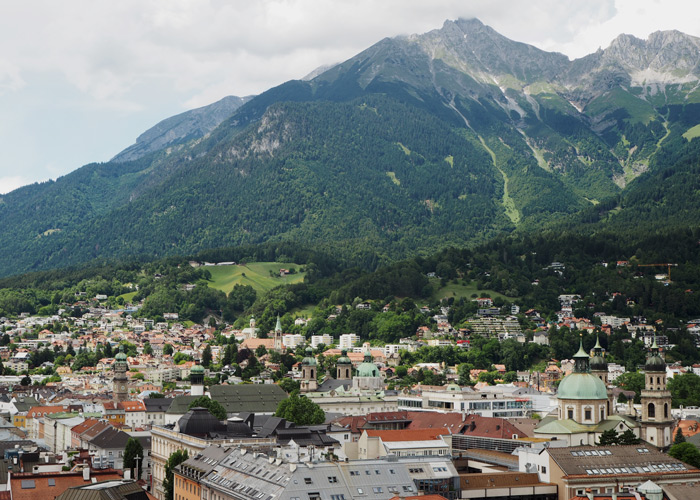 Blick auf Innsbruck