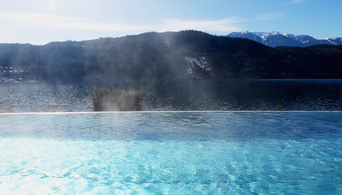 Infinity Pool Badehaus Millstatt