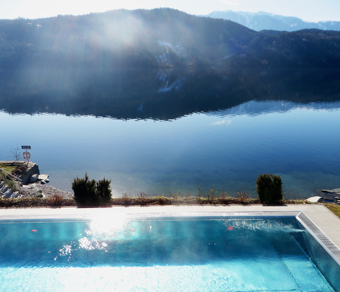 Pool im Badehaus Millstatt