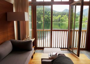 Seehotel Grundlsee mit Seeblick