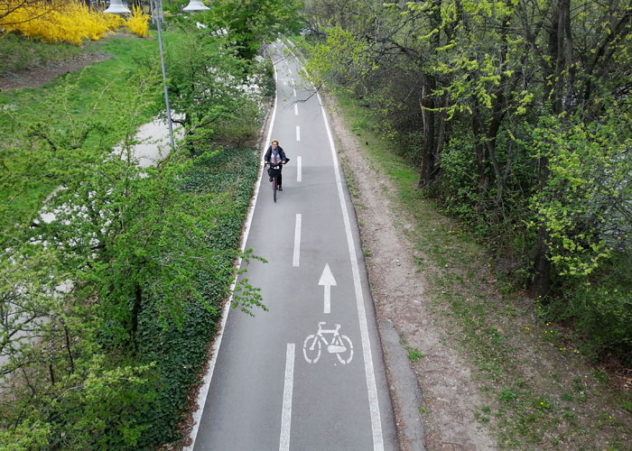 Bozen hat viele Radwege