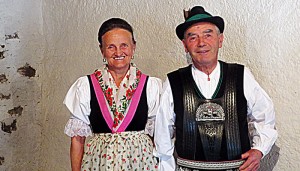 Südtiroler Trachtenpaar