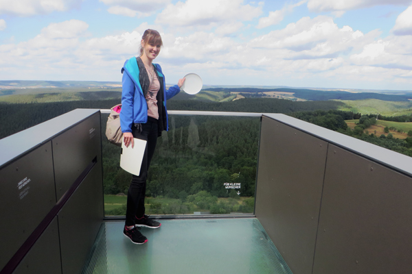 Weg der Wünsche in den Porzellanwelten Leuchtenburg