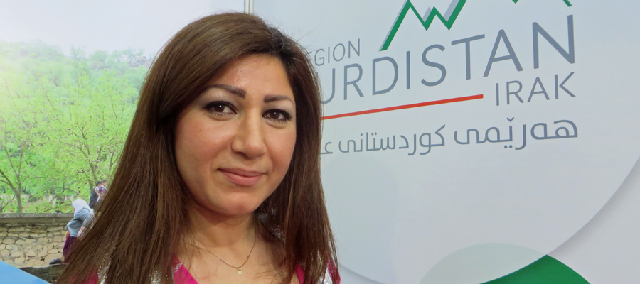 Die Region Kurdistan präsenteirt sich auf der Ferienmesse in Wien.