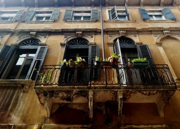 Balkon in Verona