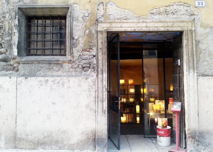 Shopping in Verona, Italien