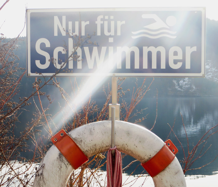 Millstätter See - nur für Schwimmer