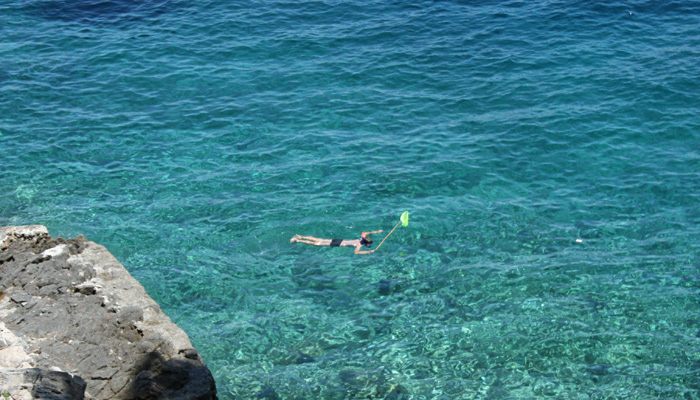 Schnorcheln auf der Insel Losinj