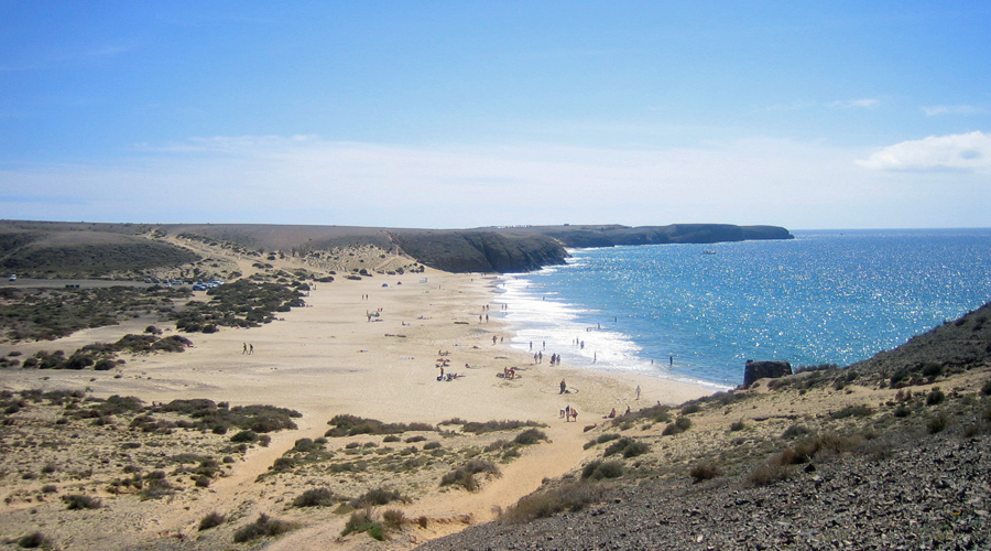 Sandstrand auf Lanzarote