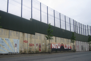 Friedensmauer in Belfast