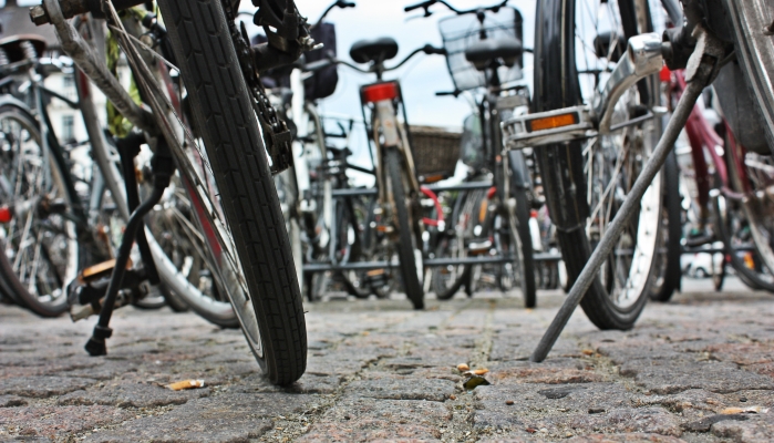 In Schweden finden sich überall Fahrradverleihe und Radwege.