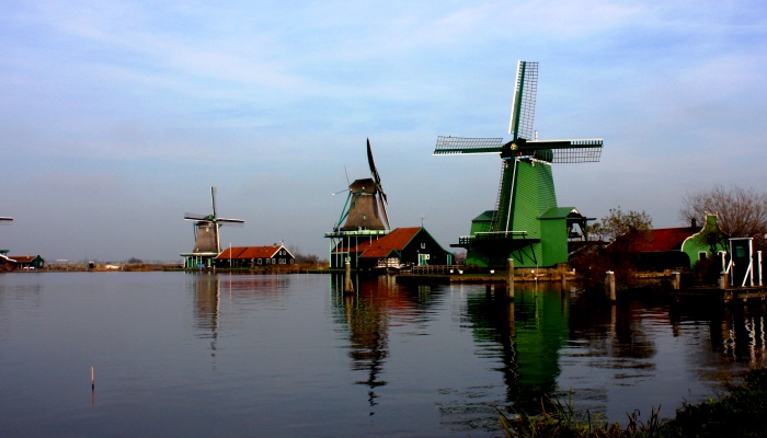 Windmühlen in Zaanse Schans